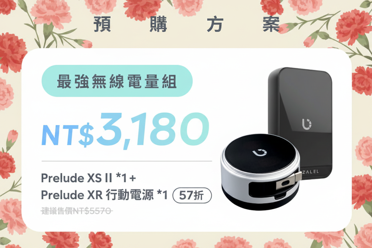 【預購方案】最強無線電量組